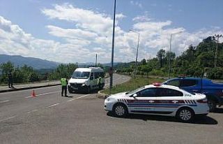 Ordu’da jandarma Kurban Bayramı’nda 24 aracı...