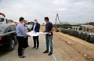 OSB ve Gebze arasındaki trafiği azaltacak yol çalışması...