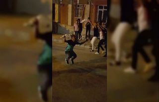 (Özel) Asker uğurlama gecesinde koronaya aldırış...