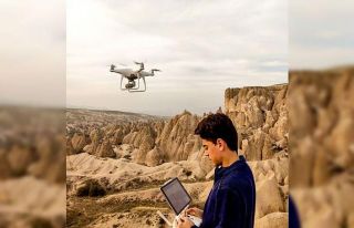 (Özel) Genç drone pilotlarından 30 Ağustos videosu