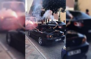 (Özel) İstanbul’da silahlı, çakarlı ve kuralsız...