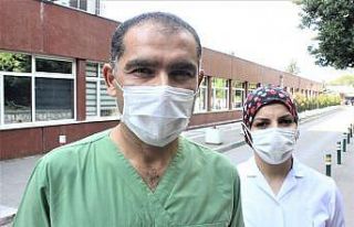 (Özel) Ölümden dönen sağlıkçı çift, korona...