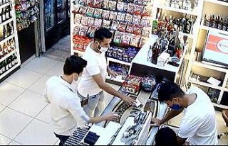 (Özel) Sigara alma bahanesiyle esnafı dolandırdılar