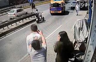 (Özel) Taksim’de kapkaç dehşeti kamerada