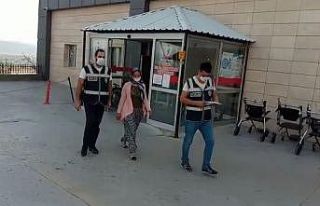 Perde ve ziynet eşyası çaldığı iddia edilen...