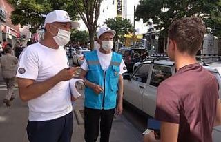 Pilot il Kırıkkale’de ’maske ve sosyal mesafe’...