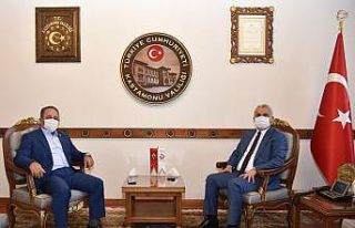 Pınarbaşı ile Cide arasında bağlantı yolunda...