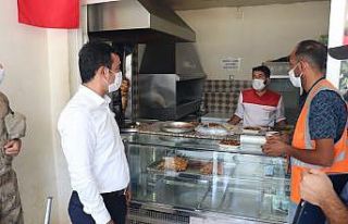 Polateli ilçesinde denetimler sürüyor