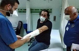 Polis memuru kovalamada düşerek yaralanmasına rağmen...