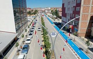 Recep Tayyip Erdoğan caddesi hizmete açıldı