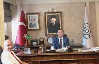 Rektör Durmuş Malkoç ve Koç’u ziyaret etti