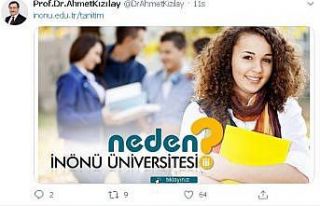 Rektör Kızılay’dan İnönü Üniversitesi’ni...