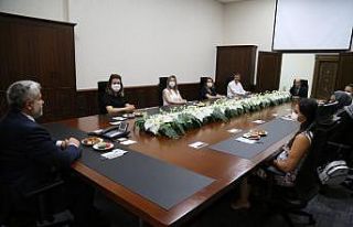 Rektör Şahin, “Tüm arkadaşlarımızla ekip ruhu...