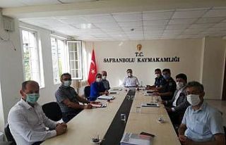 Safranbolu’da orman yangınlarıyla mücadele toplantısı