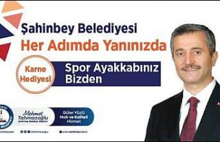 Şahinbey Belediyesi’nden randevulu ayakkabı dağıtımı