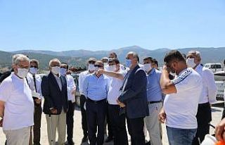 Salda Gölü’nde alan çalışması
