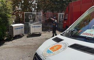 Samsun Büyükşehir Belediyesi’nden ilaçlama