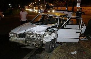 Samsun’da iki otomobil çarpıştı: 7 yaralı