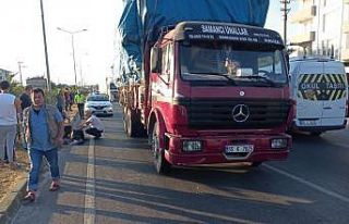 Samsun’da kamyonun çarptığı yaya ağır yaralandı