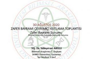 Sanko Üniversitesi Bilimsel Araştırma Topluluğu’ndan...