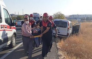 Şanlıurfa’da trafik kazası: 1 yaralı