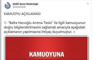 SASKİ’den “Bafra Hacıoğlu Arıtma Tesisi”...