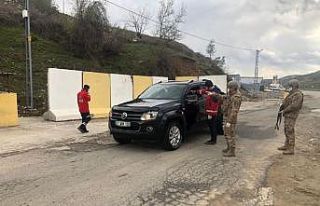 Sason’da bir ev karantinaya alındı