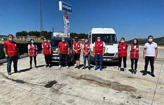 Selzedelere Zonguldak Kızılay’dan destek