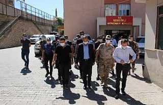 Şemdinli’de korona virüs denetimi