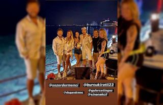 Sezer Dermenci ve Ivana Sert aşkı dolu dizgin gidiyor