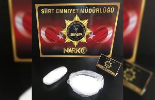 Siirt’te uyuşturucu operasyonu: 2 gözaltı