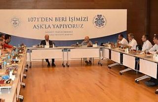 Sille için yeni dönemin toplantısı yapıldı