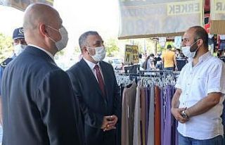 Sincan’da korona virüs denetimi