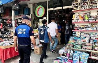 Sincan’da korona virüs denetimleri devam ediyor