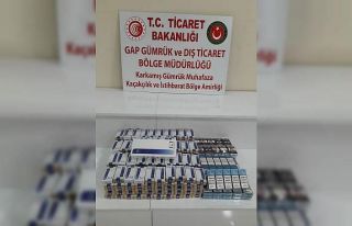Sınır kapısında 800 paket kaçak sigara ele geçirildi