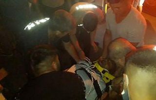Söke’de dereye düşen kişiyi itfaiye kurtardı