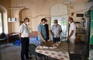 Söke’de korona virüs denetlemesi
