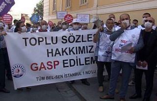 Sözleşmeleri yenilenmeyen Bakırköy Belediyesi...