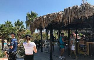 Su parkında ‘korona virüs’ denetimi