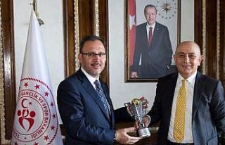 Süleyman Hurma’dan Bakan Kasapoğlu’na ziyaret