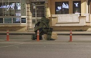 Şüpheli paket boş kutu çıktı