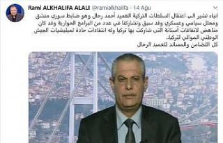 Suriyeli general sınır dışı edilince kimler ayağa...