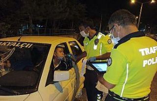 Sürücülere yönelik alkol denetimi yapıldı