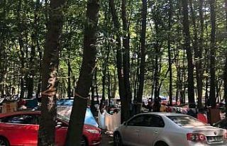 Tabiat parklarında bayram yoğunluğu