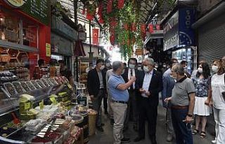 Tarihi Üzüm Pazarında tarihi çalışma başlıyor