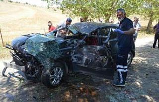 Taşköprü’de trafik kazası: 1 yaralı