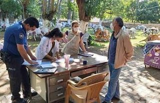 Tavas’ta protokolün katılımıyla denetim gerçekleşti