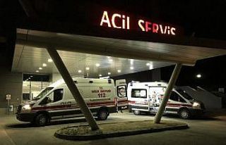 Tekirdağ’da otomobilin çarptığı baba ve oğlu...