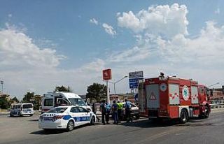 Tekirdağ’da trafik kazası: 2 yaralı