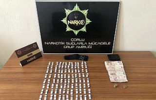Tekirdağ’da uyuşturucu operasyonu: 1 gözaltı